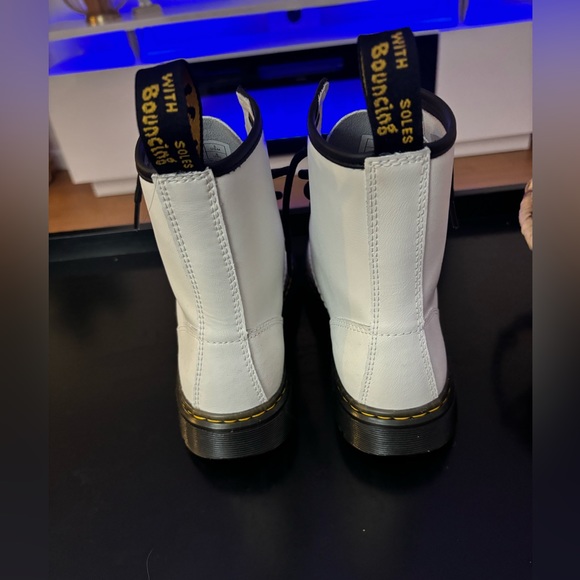 Doc Marten's White Boots - Picture 2 of 4